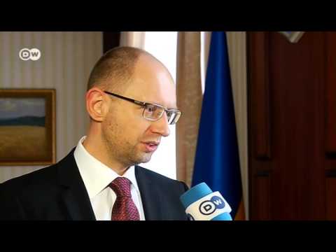 Ukraine and Russia: War of Words - Interview Yatsenyuk