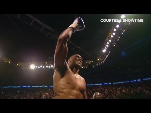 Anthony Joshua KO's Charles Martin for IBF world heavyweight title