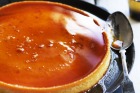 Sweet pumpkin flan.