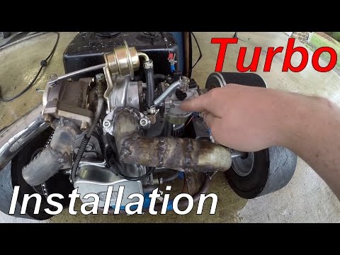 Turbocharging a 420cc Drift Trike