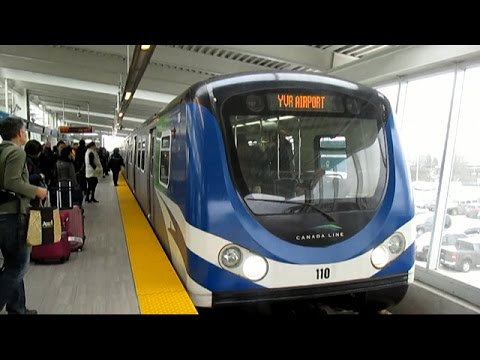 TransLink Canada Line Skytrain - YVR Airport to Waterfront