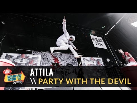 Attila - Party With The Devil (Live 2015 Vans Warped Tour)