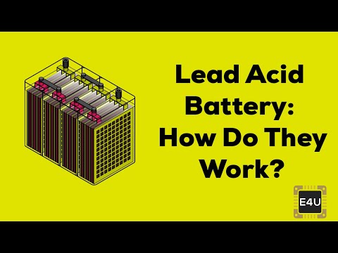 Working Principle of Lead Acid Battery