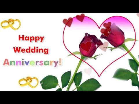 Happy Wedding Anniversary Greeting Ecard !