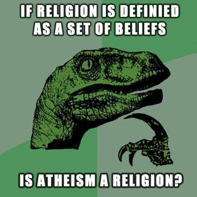 Is atheism is a religion