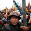 Miners rally in El Alto, Bolivia