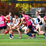 9-4-16. VAFA. Round one, 2016 Premier B season. AJAX defeated by Old Scotch. Photo: Peter Haskin