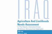 IRAQ Agriculture And Livelihoods Needs Assessment In The Newly Liberated Areas Of Kirkuk, Ninewa And Salahadin