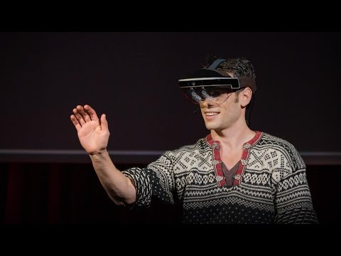 A glimpse of the future through an augmented reality headset | Meron Gribetz