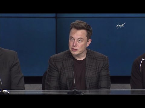 Elon Musk Discusses CRS-8 Successes with Media