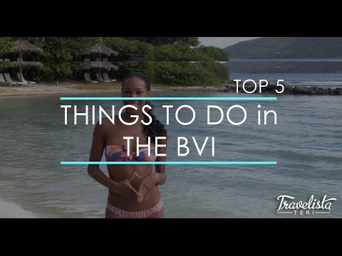 Top 5 Things to do in the British Virgin Islands