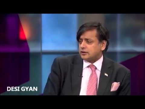 Shashi tharoor in British Media on one year of Modi government. RESPECT