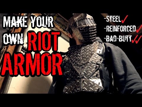 How to Make: Steel RIOT Armor (Signature ZNA Armor UPGRADE)