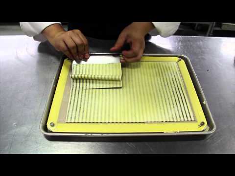 Modernist Cuisine - Striped Mushroom Omelet