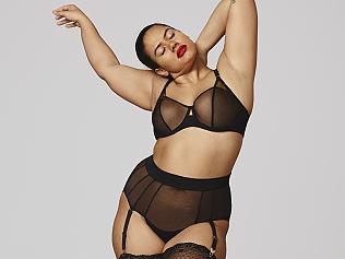 Australian plus-sized model Mahalia Handley for Selfridges