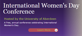 University of Aberdeen 2016 International Womens Day Conference