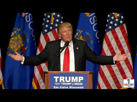 Full Speech: Donald Trump EXPLOSIVE Rally in Eau Claire, WI (4-2-16)