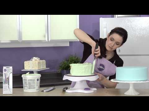 How to Ice a Cake using the Icing Smoother by Wilton