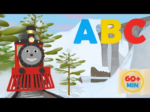 The Alphabet Adventure With Alice and Shawn the Train - FULL CARTOON - (Learn letters and words)