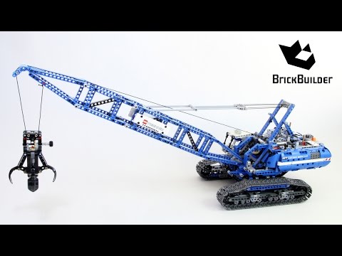 Lego Technic 42042 Crawler Crane - Lego Speed build