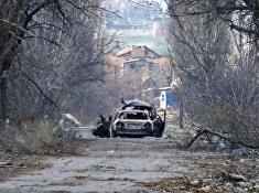 Представители ОБСЕ посетили район поселка Пески в Донецкой области