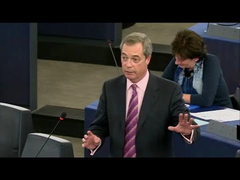 EU Commission - the Knackers' Yard for Failed Domestic Politicians - Nigel Farage