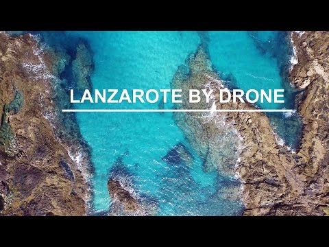 Beautiful aerial video of Canary Islands ( drone in Lanzarote) in 4k