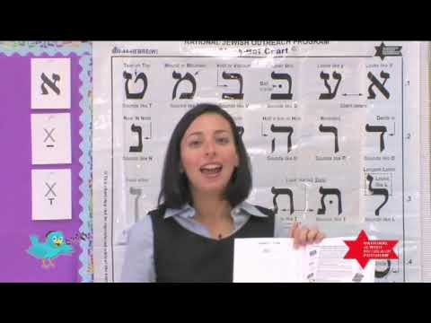 Twebrew School Hebrew Lessons 1 & 2