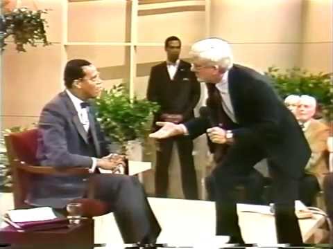 ''Minister Farrakhan's First Appearance On Donahue 1985.''