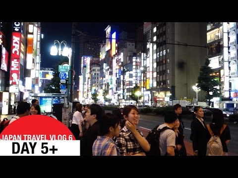 Japan Travel VLOG 6 - Day 5+  - Shinjuku