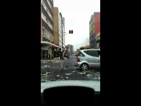 Driving through Johannesburg cbd today. The City of gold under ANC GOVERNMENT