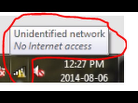 Fix Unidentified Network OR 'No Internet Access' (Limited Acces) In Wi-Fi Network in iball baton.