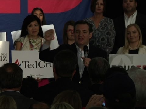 Cruz Visits Calif. on Two-Stop Whirlwind Trip