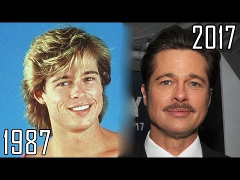 Brad Pitt (1987-2017) all movies list from 1987! How much has changed? Before and Now!