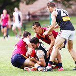 9-4-16. VAFA. Round one, 2016 Premier B season. AJAX defeated by Old Scotch. Photo: Peter Haskin