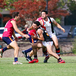 9-4-16. VAFA. Round one, 2016 Premier B season. AJAX defeated by Old Scotch. Photo: Peter Haskin