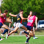 9-4-16. VAFA. Round one, 2016 Premier B season. AJAX defeated by Old Scotch. Photo: Peter Haskin