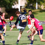 9-4-16. VAFA. Round one, 2016 Premier B season. AJAX defeated by Old Scotch. Photo: Peter Haskin