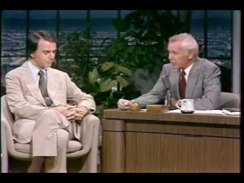 Carl Sagan on the Tonight Show with Johnny Carson (full item, 1980)