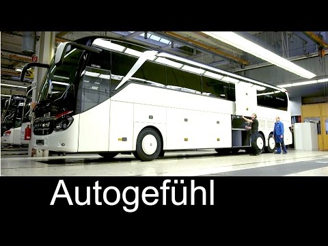 How Daimler/Mercedes busses are built: Setra EvoBus production plant assembly Ulm - Autogefühl