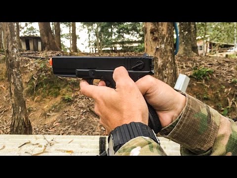 Review Glock 18C Cyma AEP Airsoft Brasil