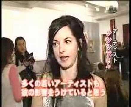 NYC Andy Warhol Event on Fuji Television Network in Japan