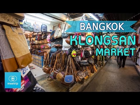 Bangkok Travel Guide - Bangkok Market - Klongsan Plaza | Meetrip