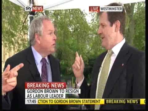 Adam Boulton (Sky News) v Alastair Campbell (Labour) - FIGHT FIGHT FIGHT!