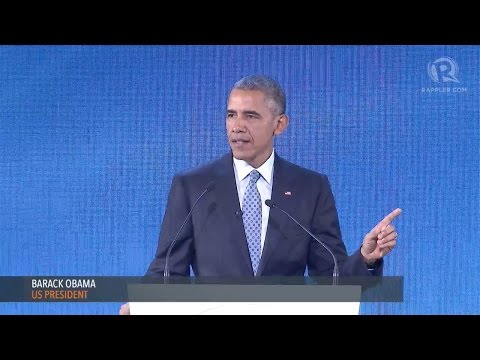 APEC CEO SUMMIT 2015: US President Barack Obama