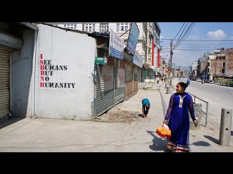 Walking in Kathmandu (Nepal)