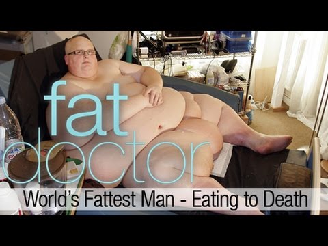 World's Fattest Man - Eating to Death - 900 lbs Paul Mason consumes 20,000 calories a day