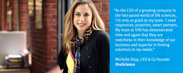 Michelle Dipp, CEO & Co-Founder, OvaScience