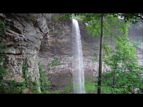 Ozone Falls in Cumberland County, Tennessee