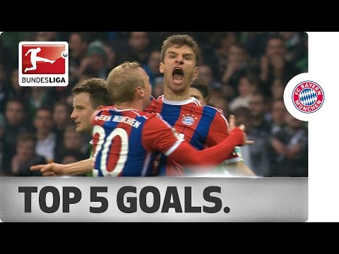 Thomas Müller – Top 5 Goals 2014/15